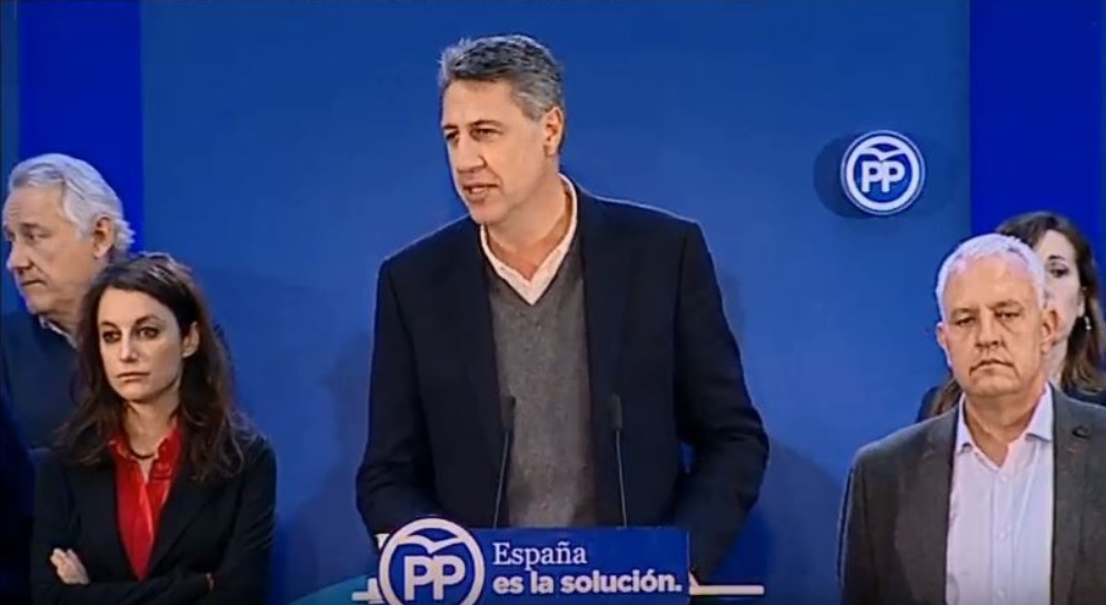 La cara de Andrea Levy tras conocerse los resultados del 21D