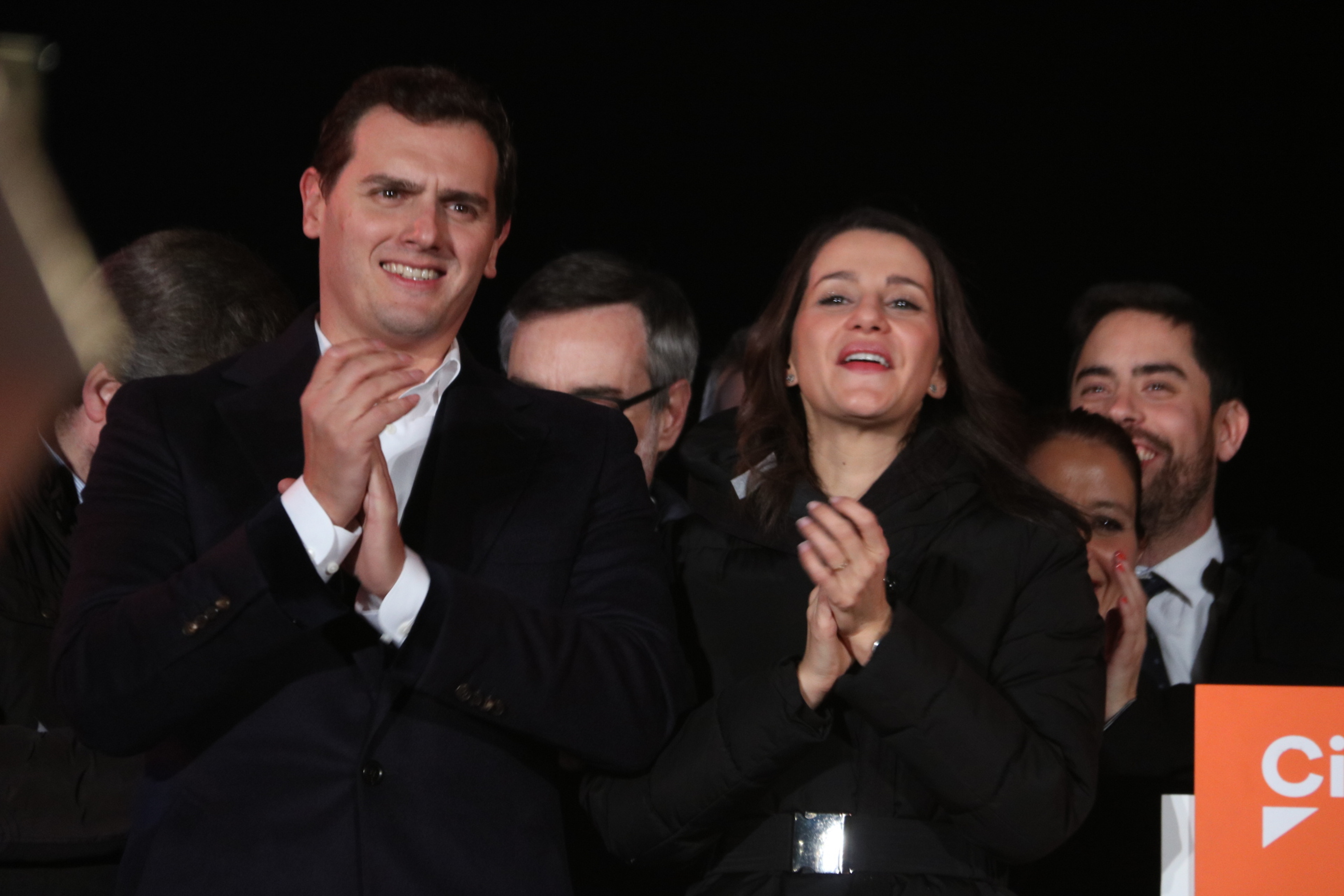 Alber Rivera e Inés Arrimadas.