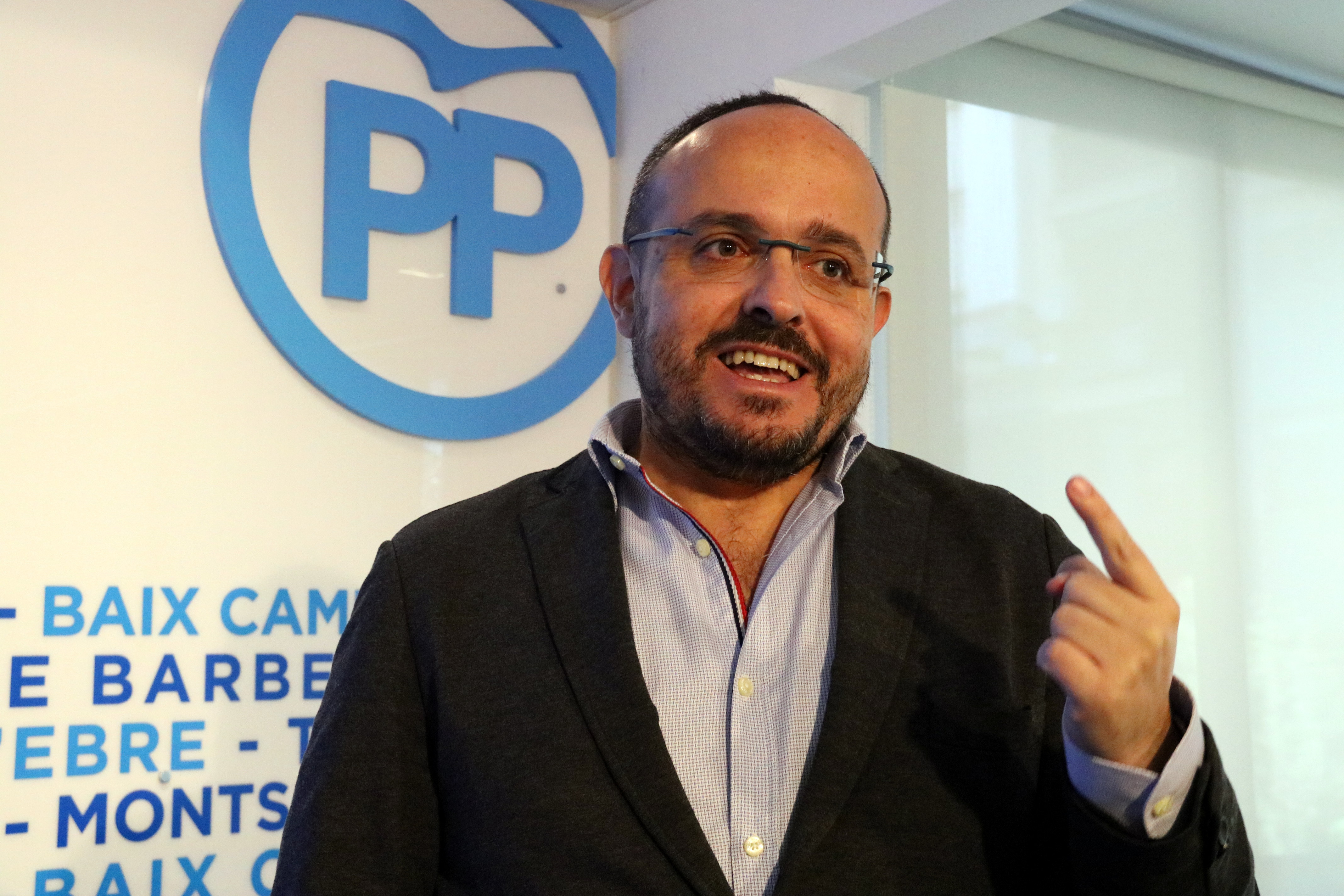 Alejandro Fernández, presidente del PP en Cataluña.