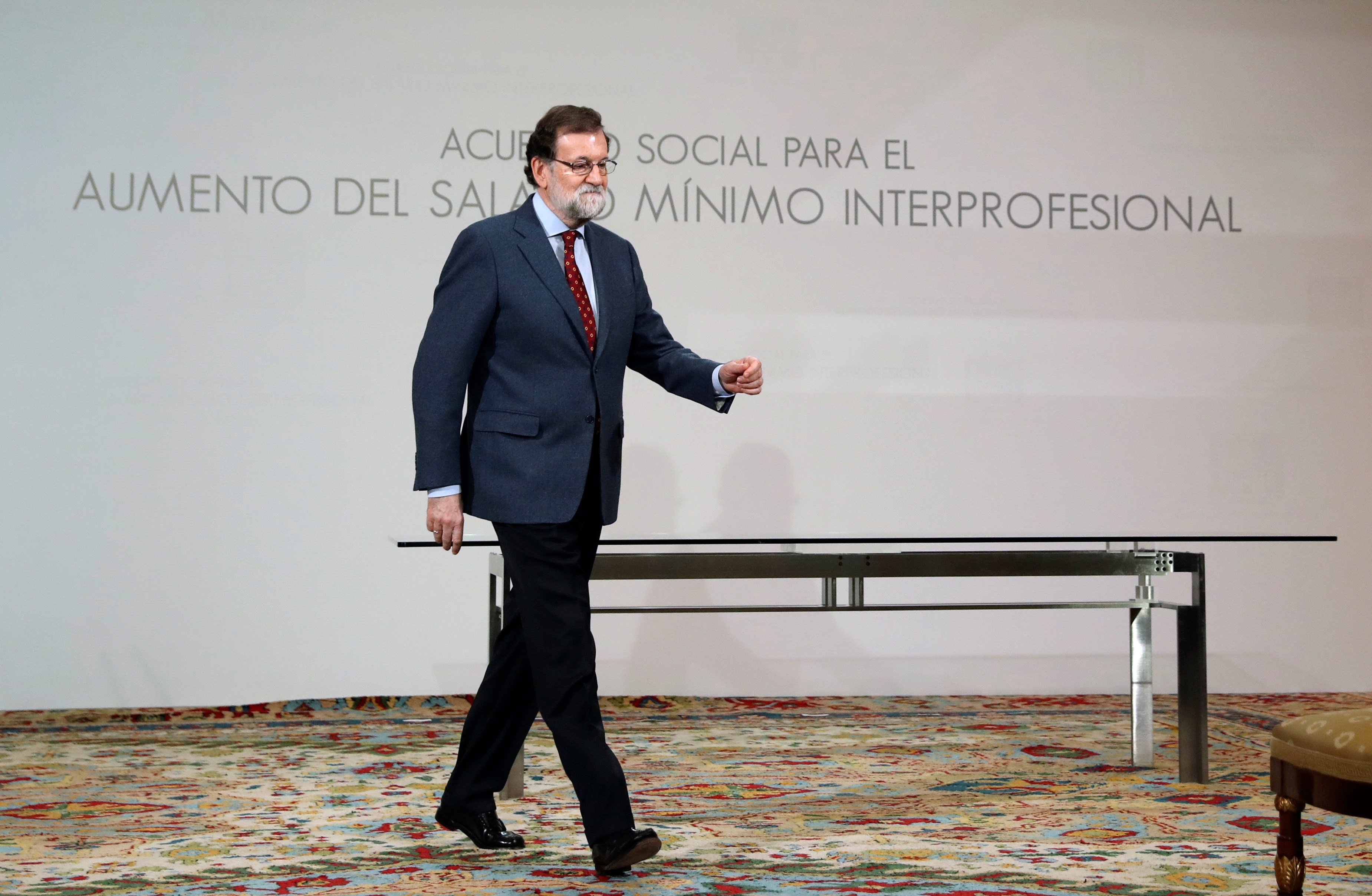 El presidente del Gobierno, Mariano Rajoy.