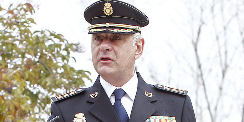El comisario de la Policía Enrique Barón