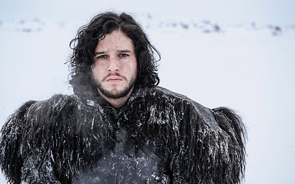 Kit Harington como Jon Nieve en Juego de Tronos.