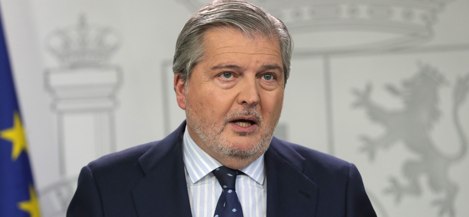 El ministro de Educación, Iñigo Méndez de Vigo El ministro de Educación, Iñigo Méndez de Vigo