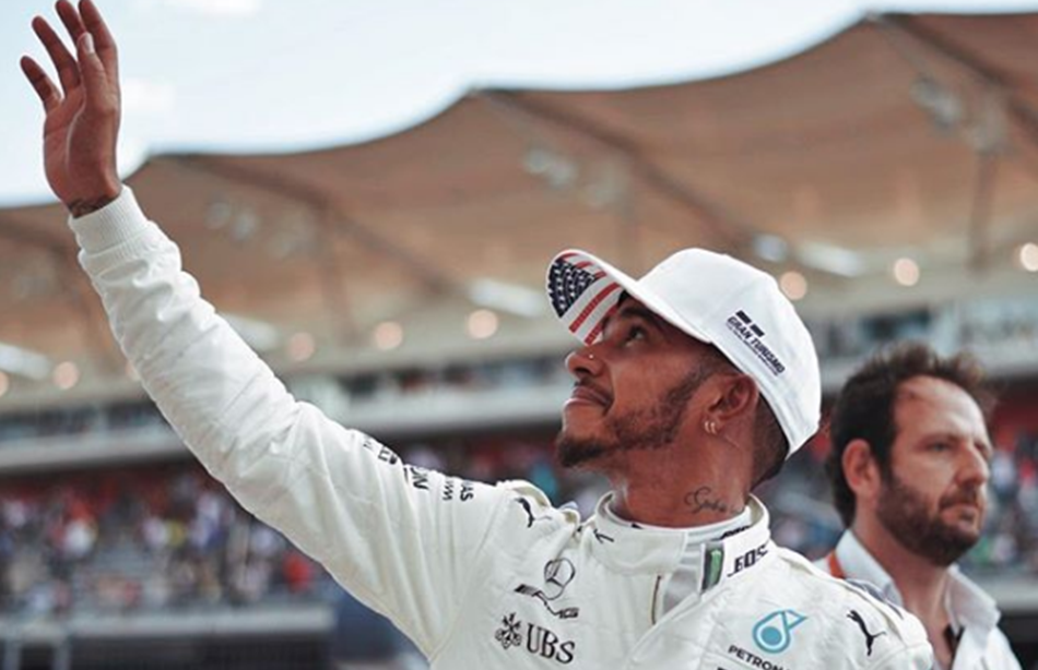 El piloto de Fórmula 1, Lewis Hamilton. 
