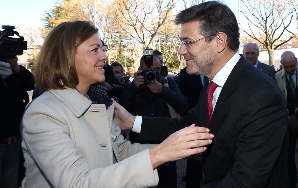 María Dolores de Cospedal y Rafael Catalá.