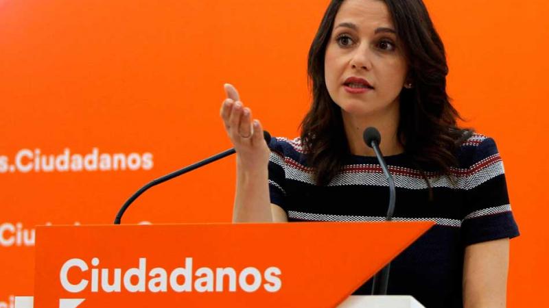 La líder de Cs en Cataluña, Inés Arrimadas.