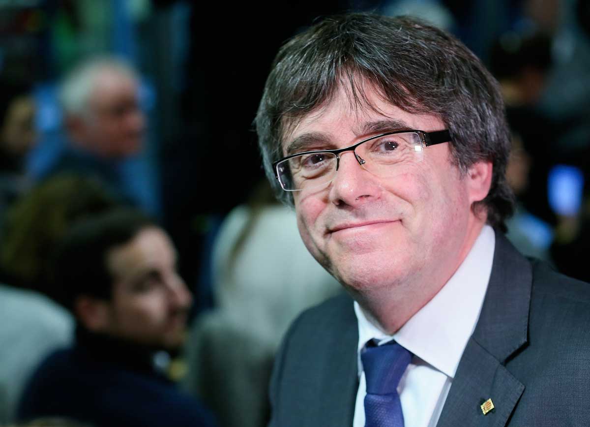 El expresidente de la Generalitat Carles Puigdemont. 