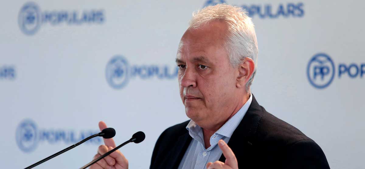 El secretario general del PPC, Santi Rodríguez. 
