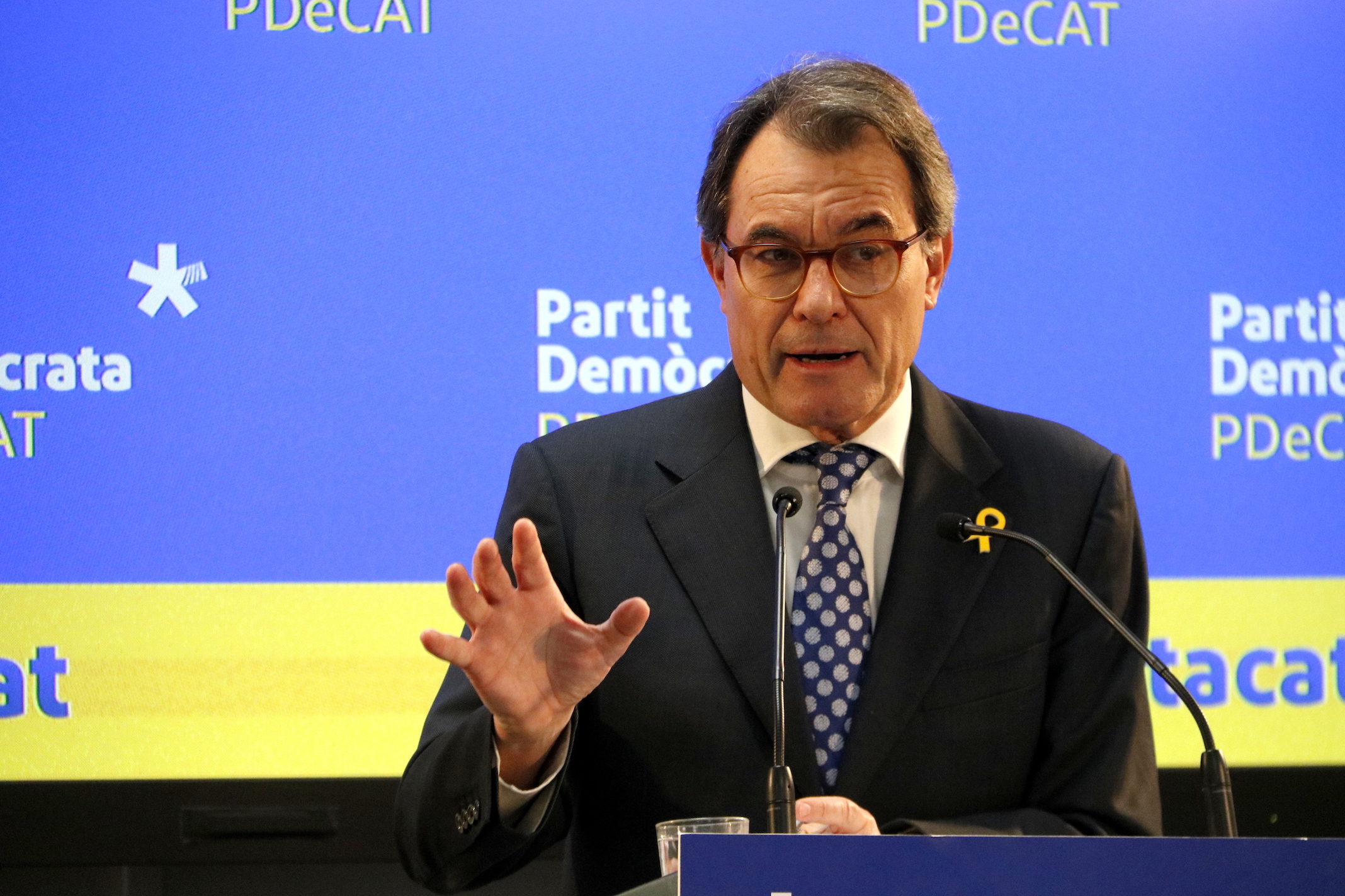 Artur Mas ha renunciado a la presidencia del PDCat.