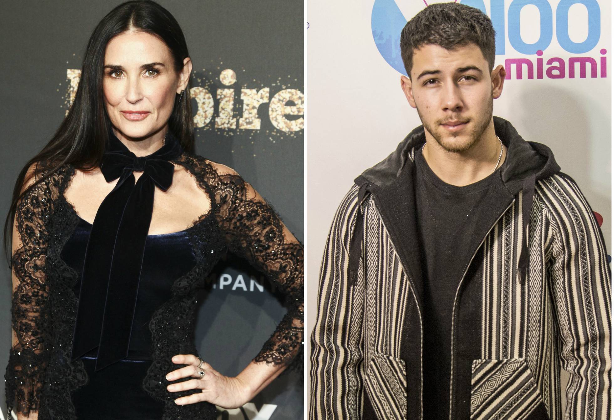 Demi Moore y Nick Jonas