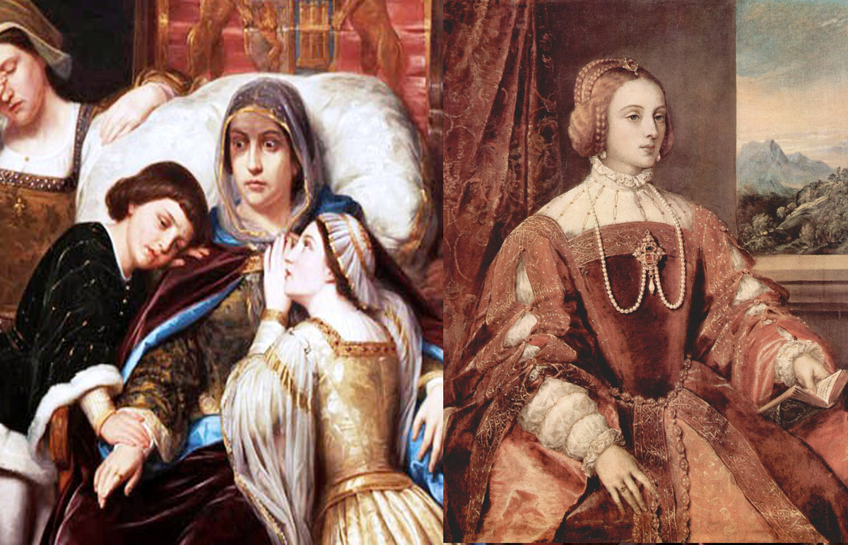 La abuela y la nuera de Juana se llamaron de Isabel de Portugal y nadie llama a la primera Isabel la Loca, y eso que motivos había sobrados