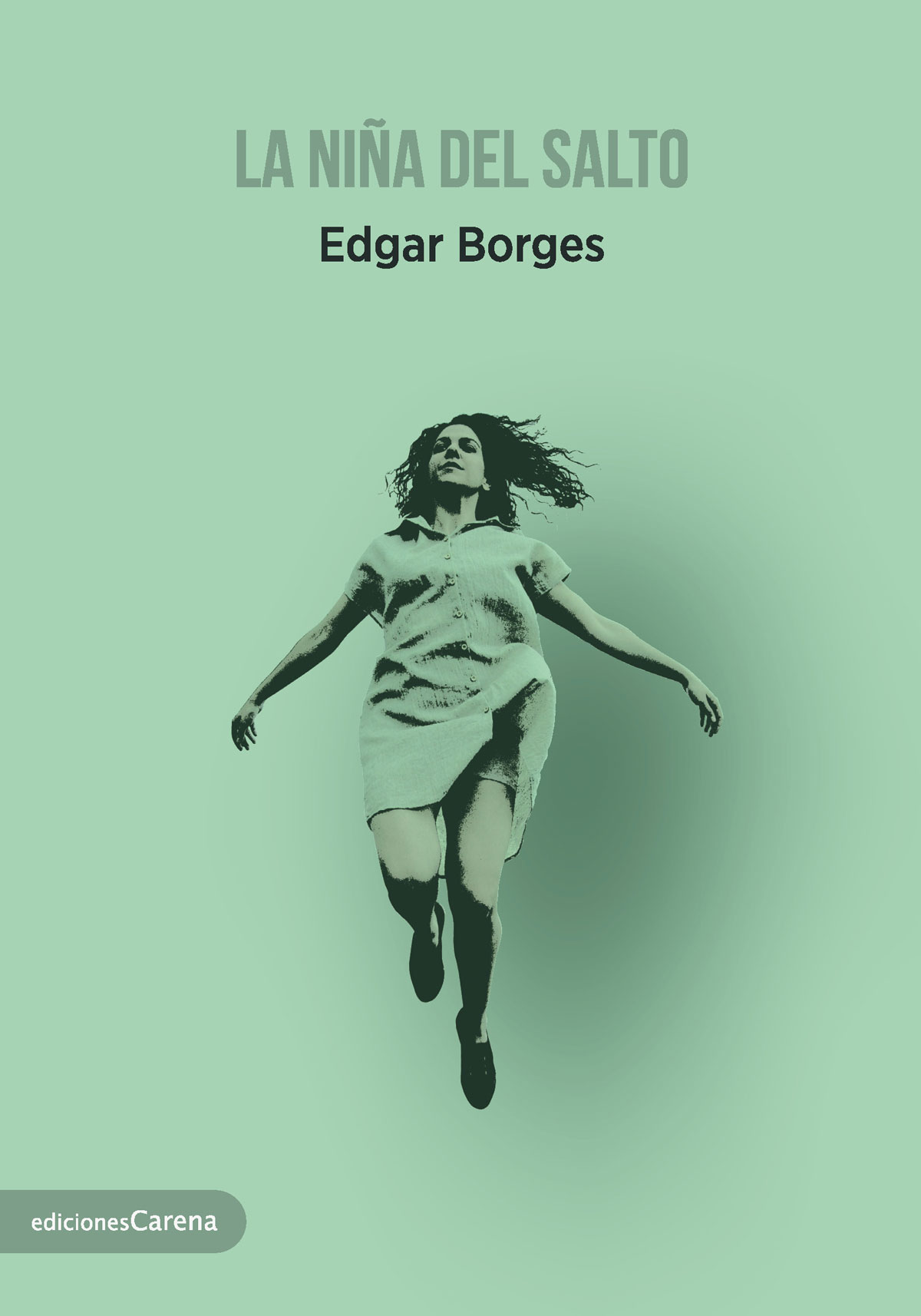 Cubierta del libro La niña del Salto de Edgar Borges.