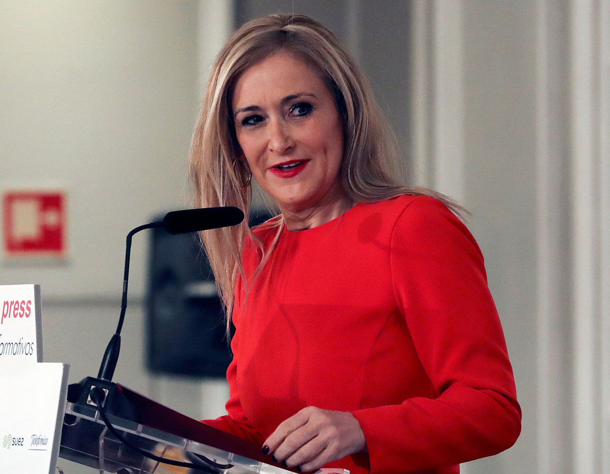 Cristina Cifuentes, presidenta de la Comunidad de Madrid