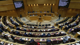 Vista general del pleno del Senado