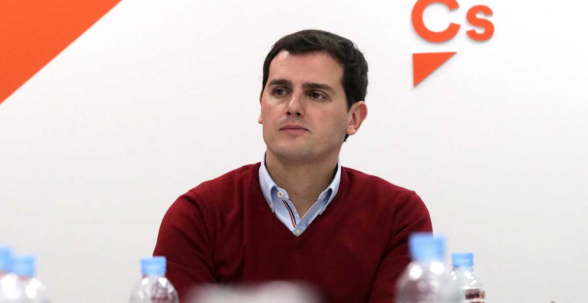 El líder de Ciudadanos Albert Rivera.