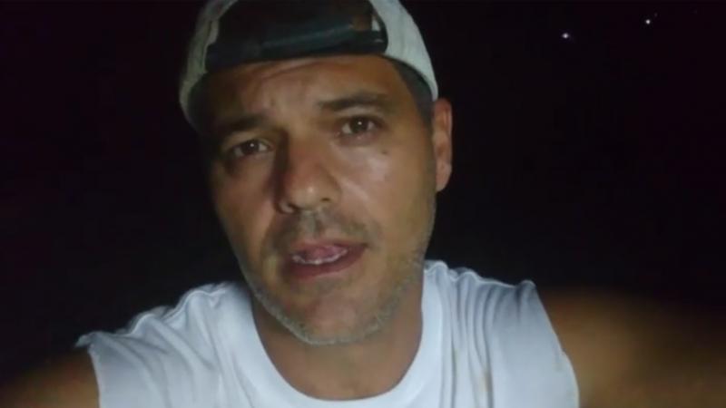 El presentador Frank Cuesta