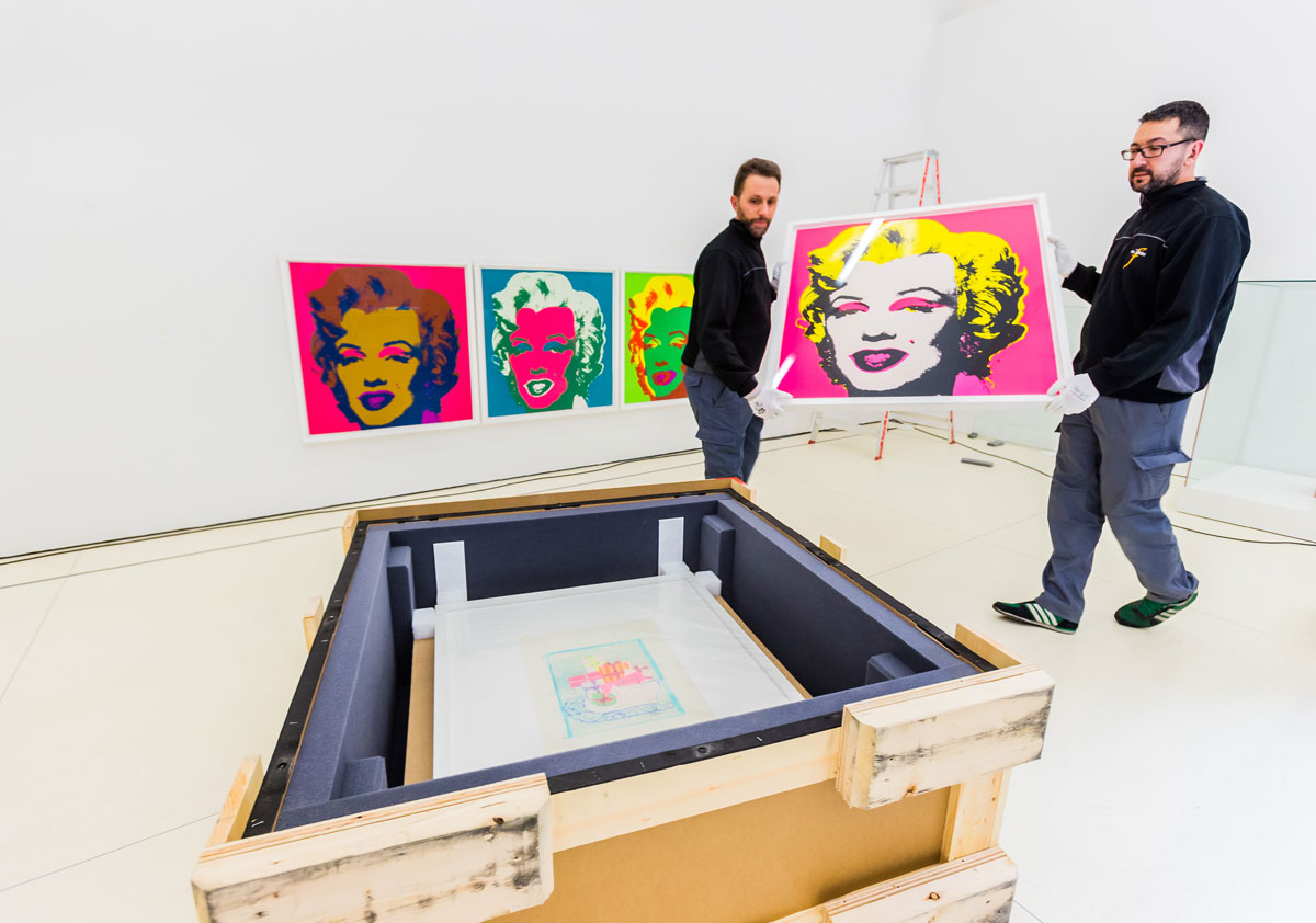 Llega al CaixaForum la exposición Andy Warhol. El arte mecánico