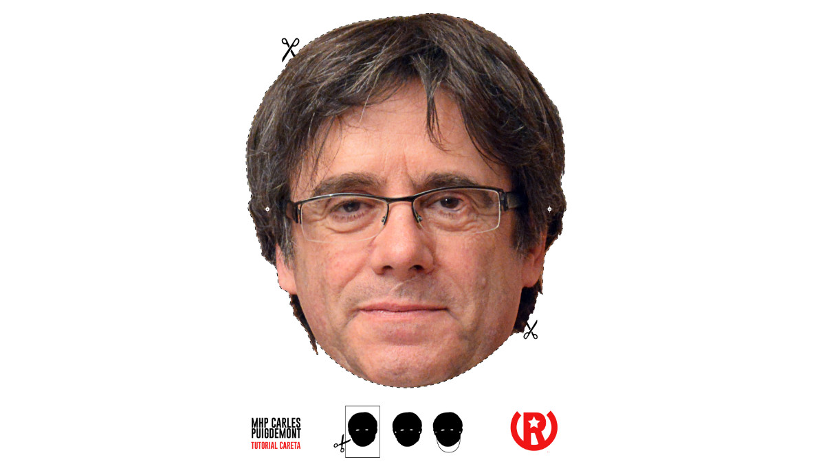 Careta de Carles Puigdemont