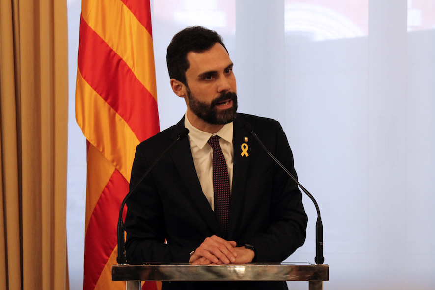 Roger Torrent, president del Parlament.