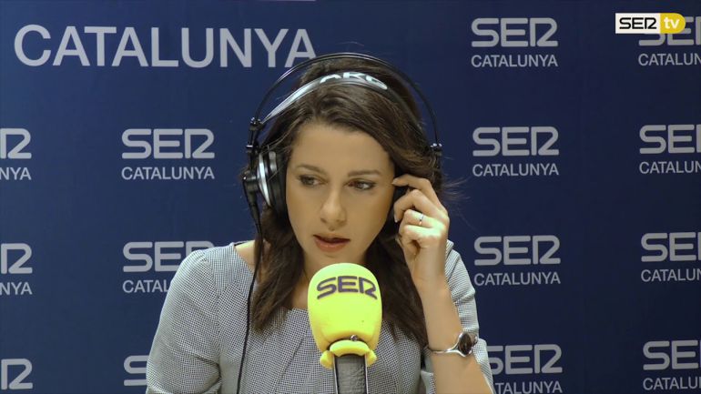 Inés Arrimadas, entrevistada en la Cadena SER.