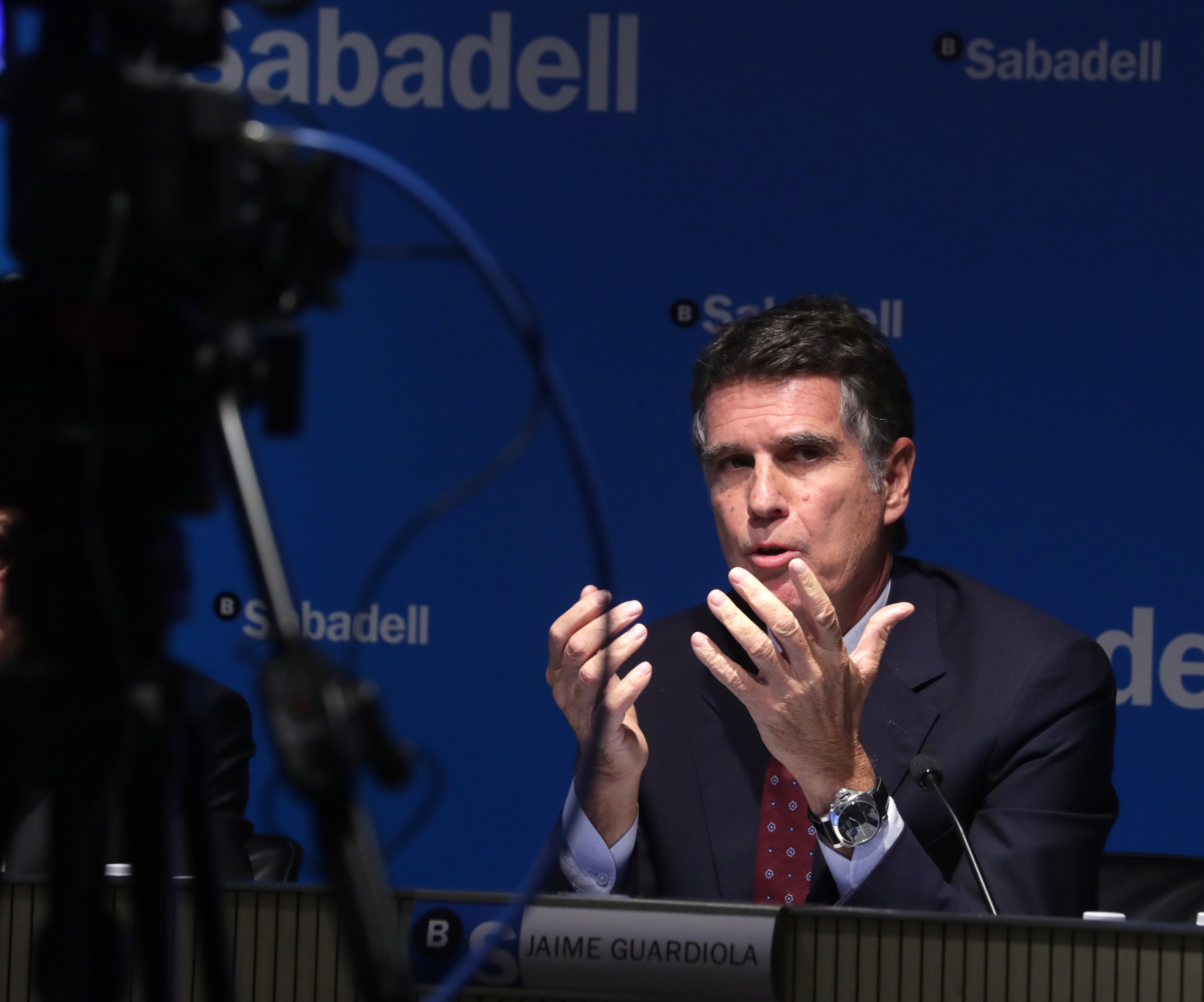 El consejero delegado de Banco Sabadell, Jaime Guardiola.