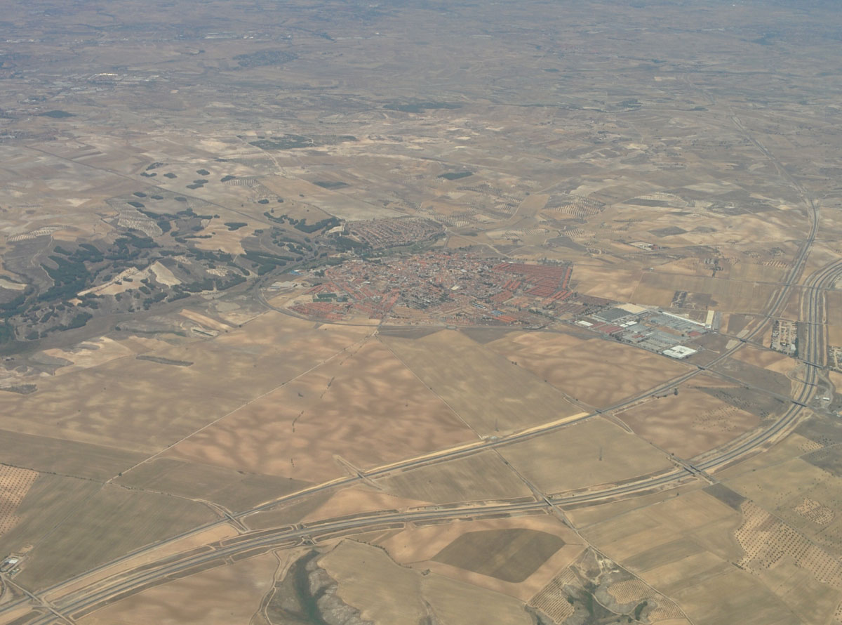 Vista aérea de Seseña