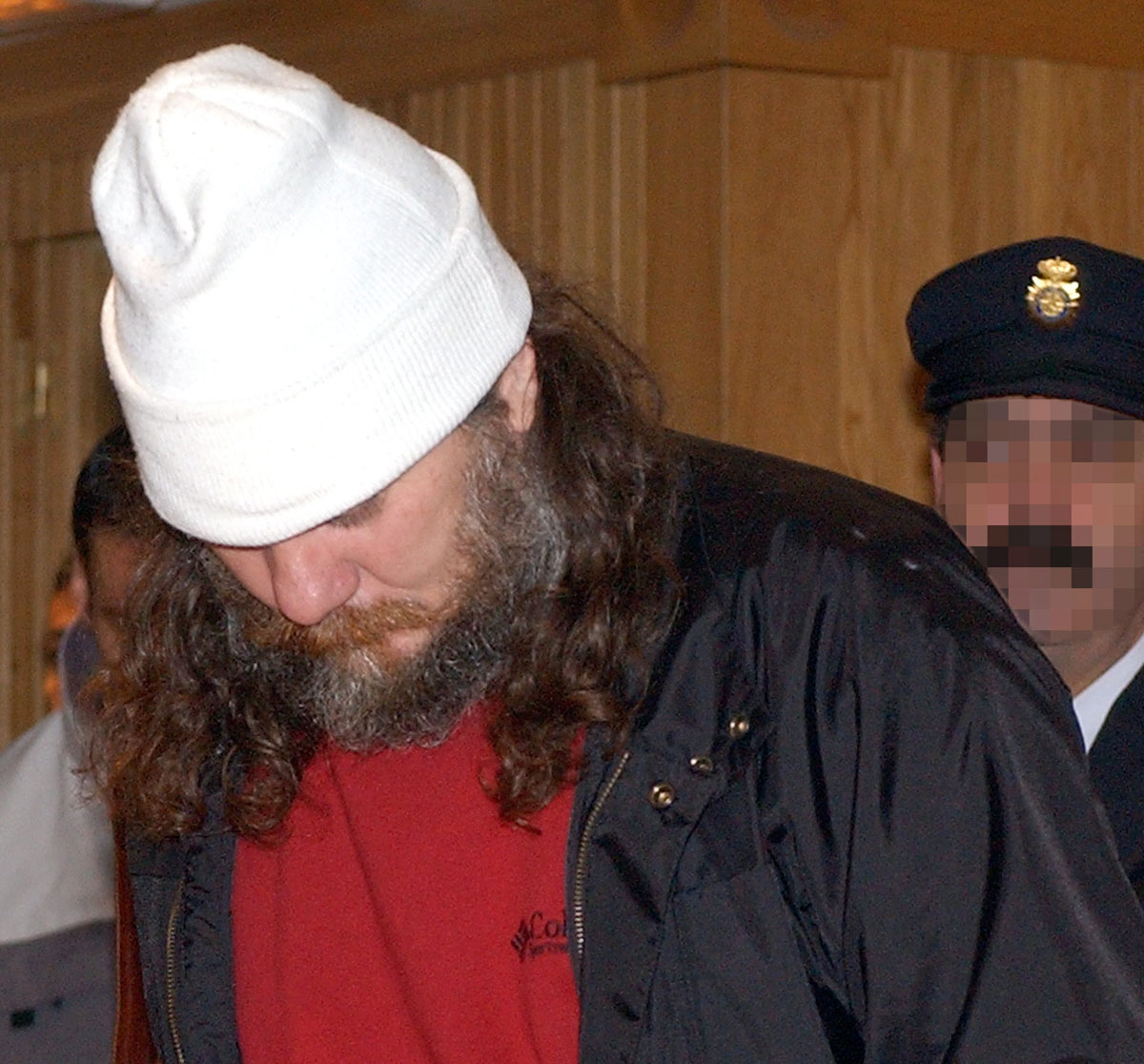 El narcotraficante Sito Miñanco, en un juicio en 2004