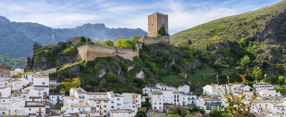 Panorámica de la localidad jiennense de Cazorla.