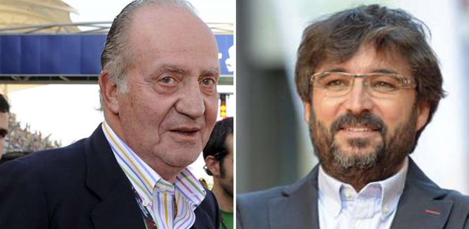 El Rey Juan Carlos y Jordi Évole El Rey Juan Carlos y Jordi Évole