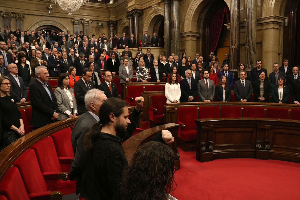 Sesión constitutiva del Parlament