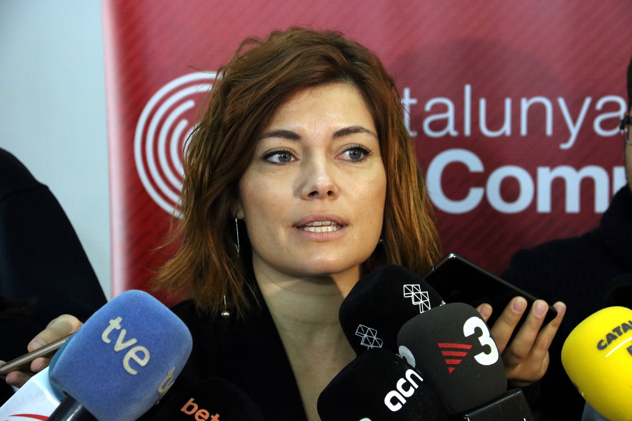 Elisenda Alamany és portaveu de Catalunya en Comú-Podem.
