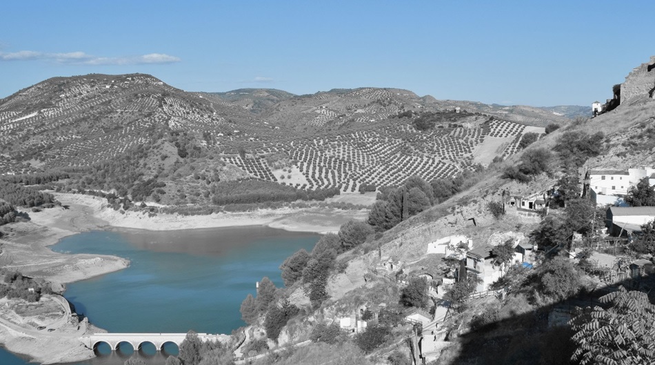 Pantano de Iznájar. Granada. 