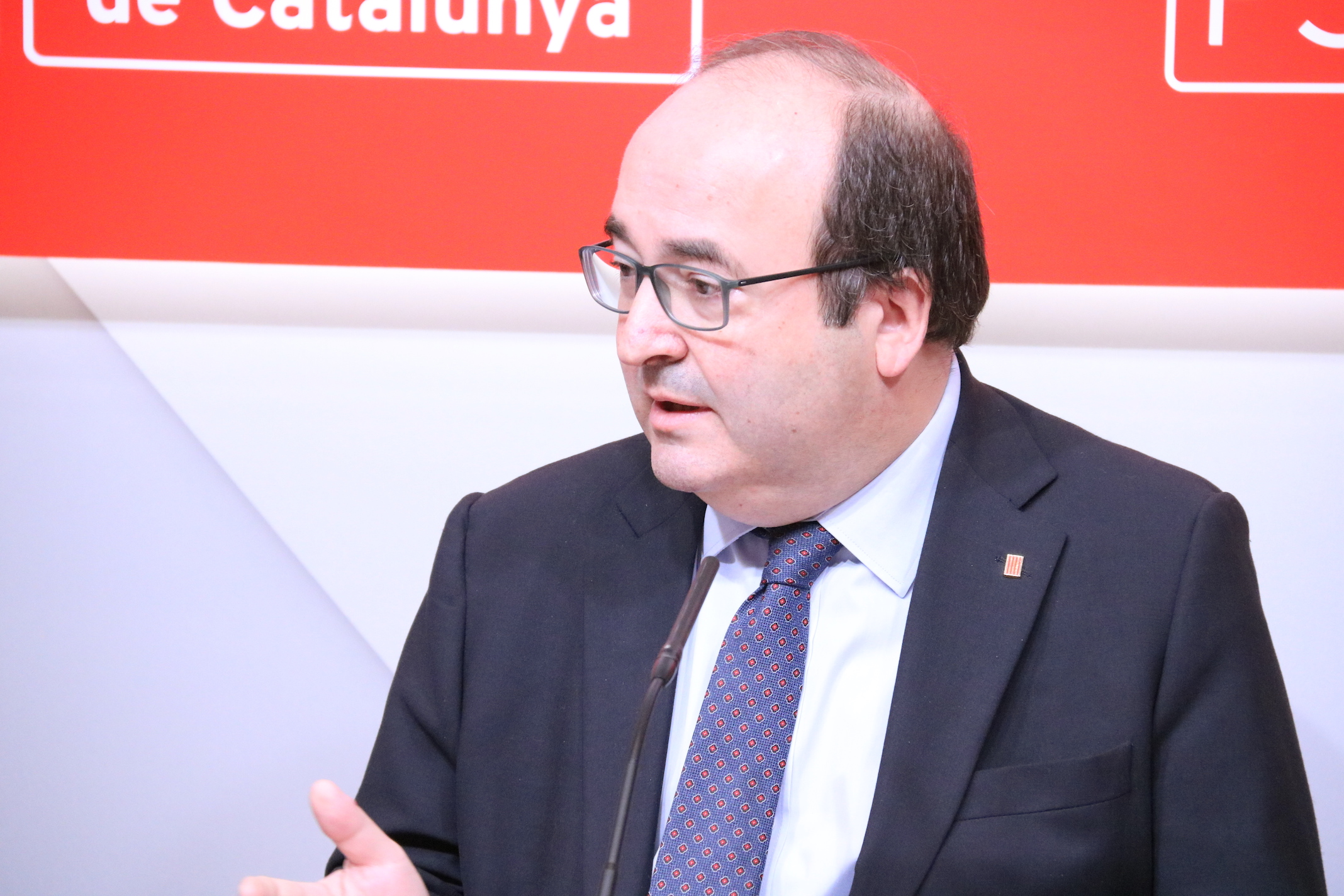 Miquel Iceta es el primer secretario del PSC.