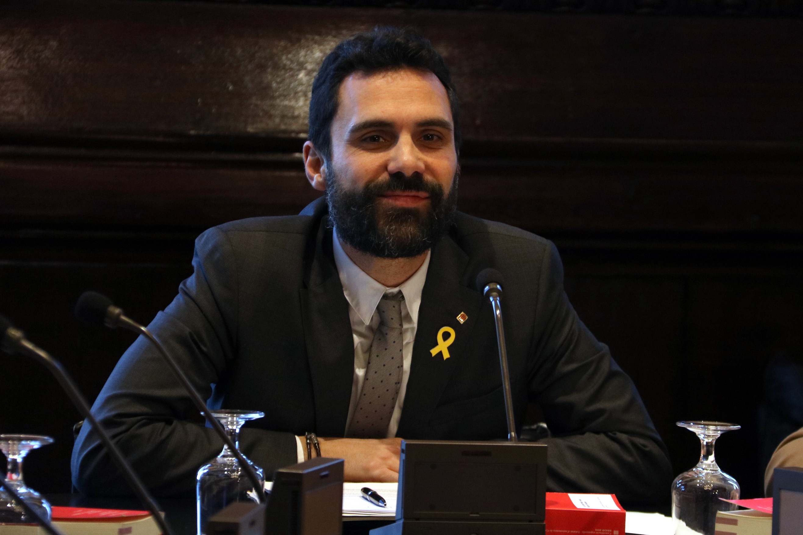 Roger Torrent, presidente del Parlamento catalán.