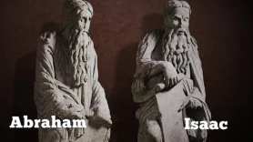Imágenes de Abraham e Isaac en poder de los Franco
