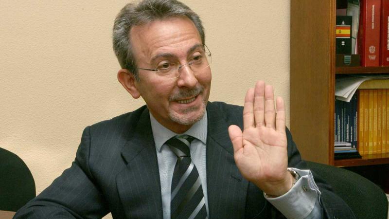 El ex presidente de Fórum Filatélico, Francisco Briones. 