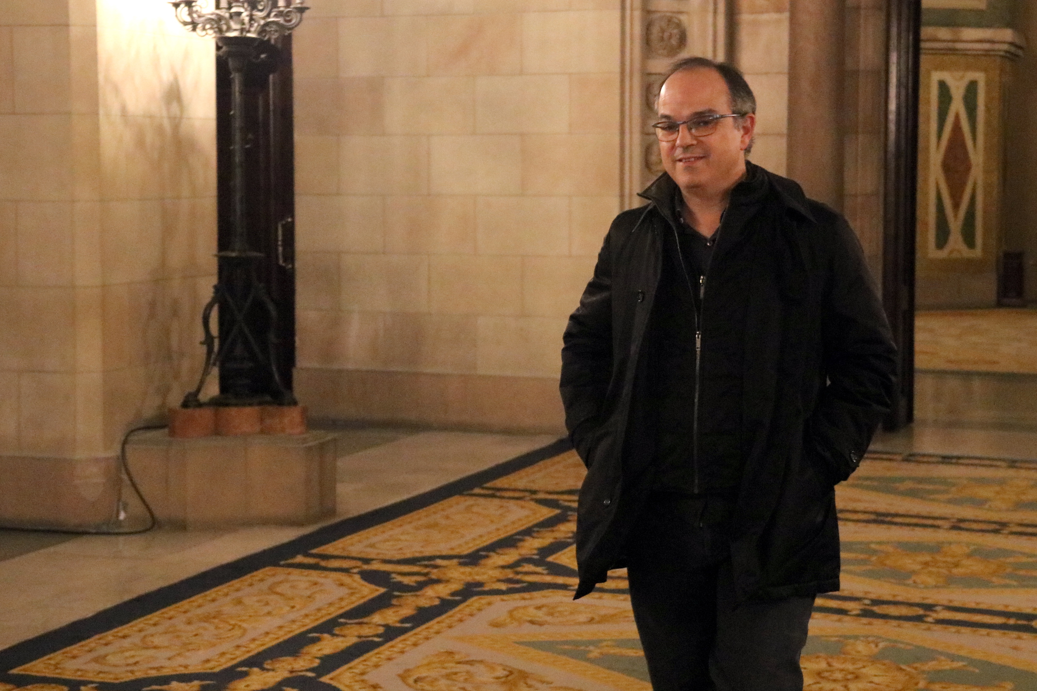 Jordi Turull, en el Parlament.