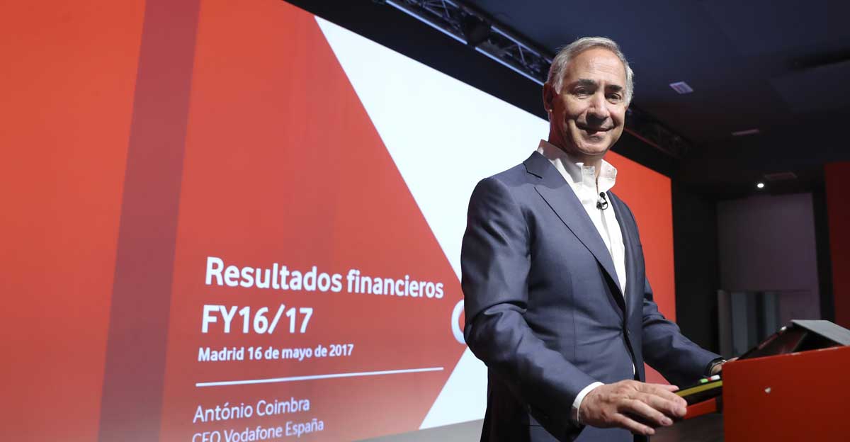 El consejero delegado de Vodafone España, Antonio Coimbra