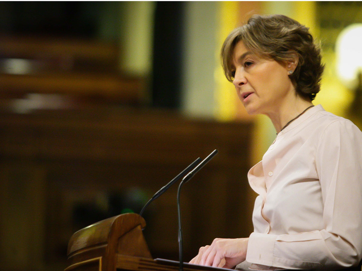 La exministra de Agricultura, Isabel García Tejerina.