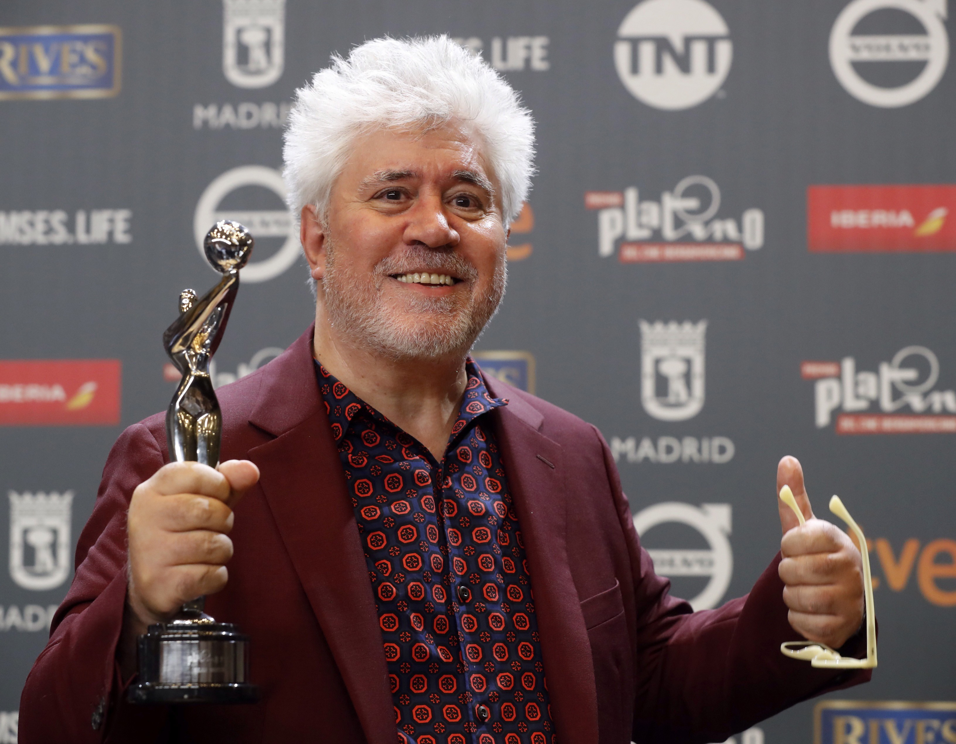 Pedro Almodóvar en la gala de los Premios Platino en una imagen de archivo