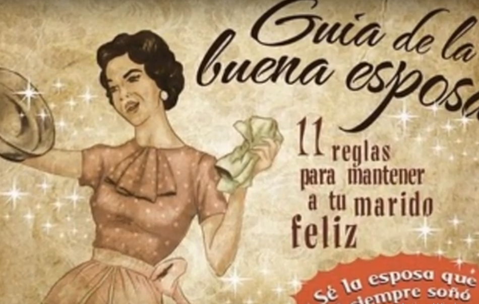 Guía de la buena esposa publicada en 1953. 