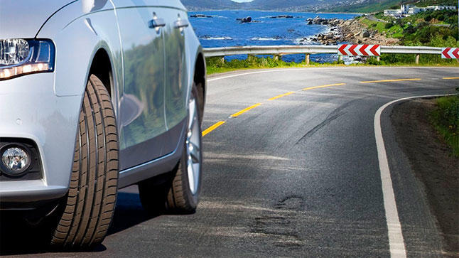 Presión correcta para neumáticos de carretera 