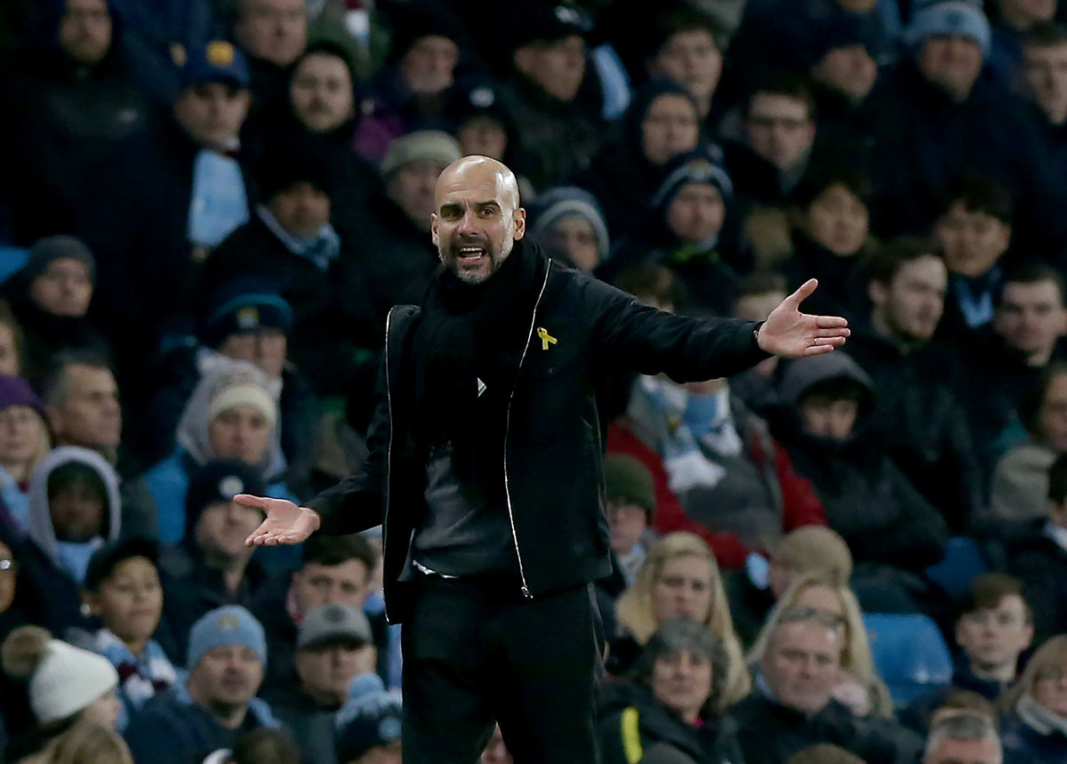 El entrenador de Manchester City Pep Guardiola fuente EFE