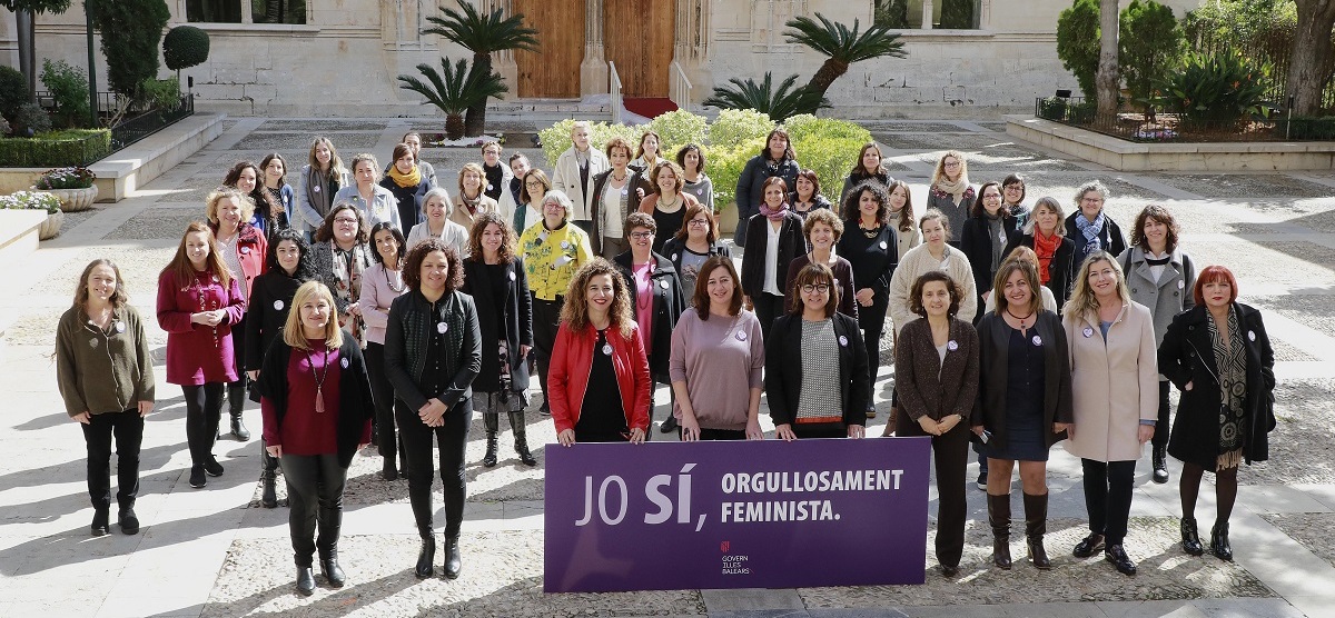 La huelga feminista del 8-M tiene el apoyo del Govern La huelga feminista del 8-M tiene el apoyo del Govern