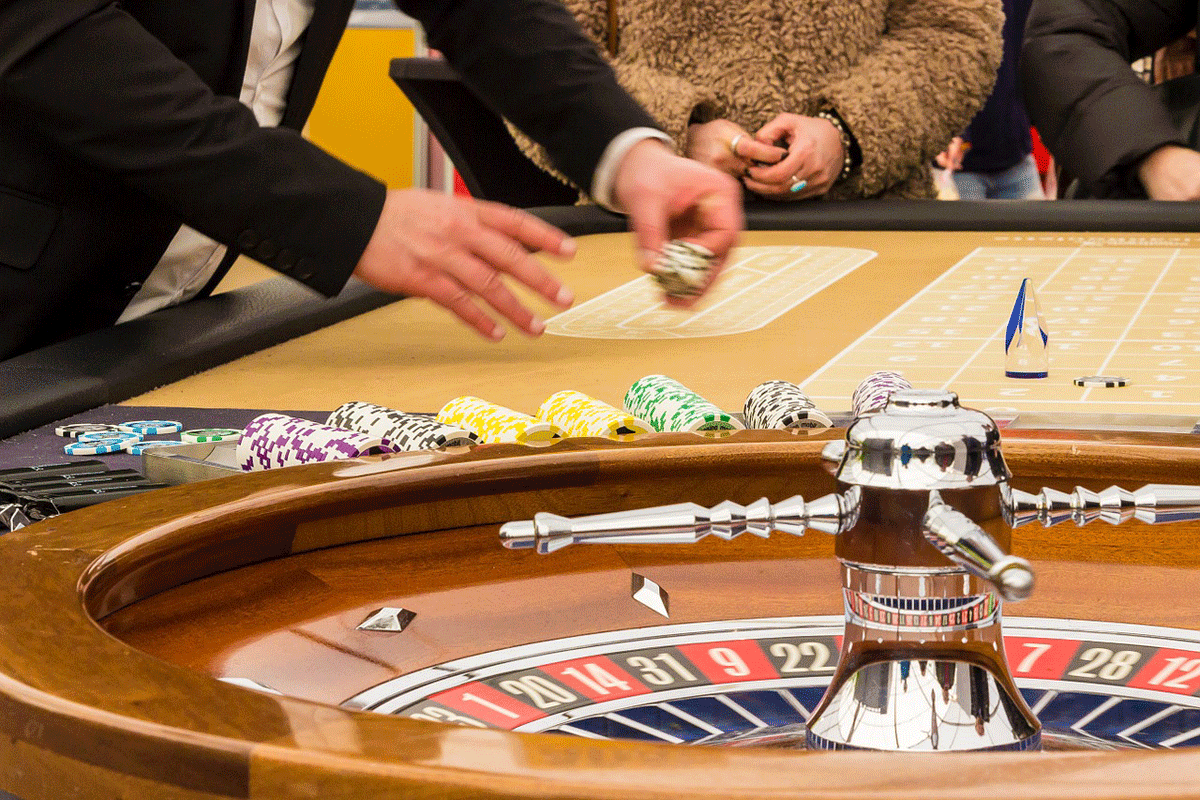 Ruleta de un un casino