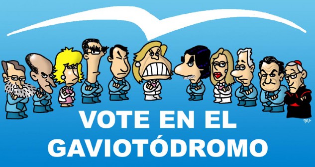 Elija el candidato a La Moncloa ¡Vote en el ‘gaviotódromo popular'!