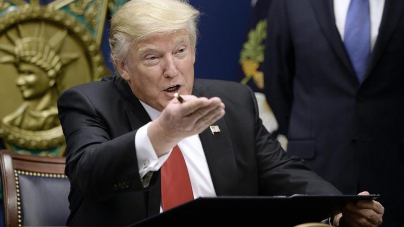 El presidente de Estados Unidos, Donald Trump. 