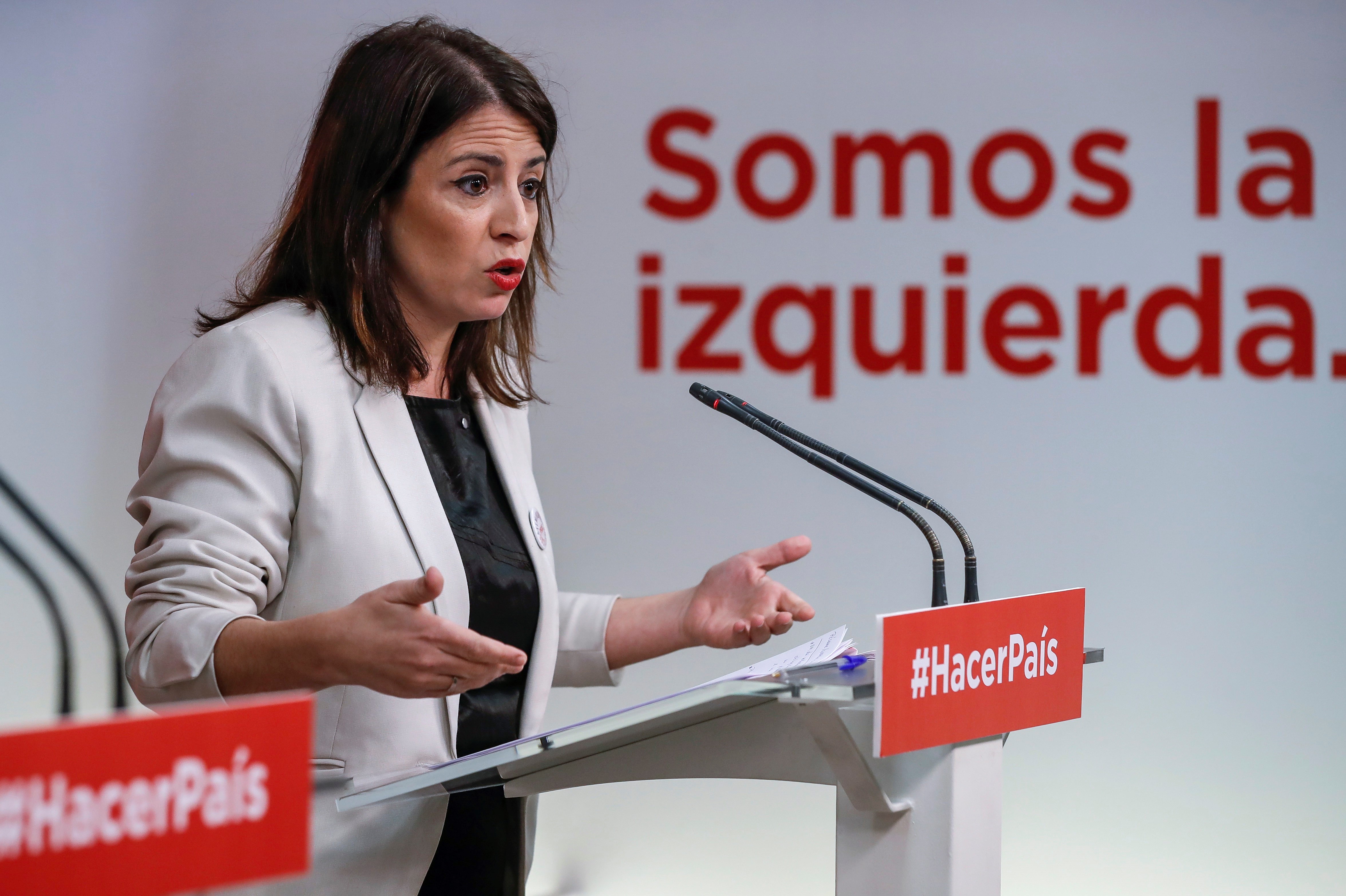 Adriana Lastra, vicesecretaria general del PSOE