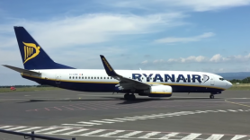 Avión de la compañía Ryanair.