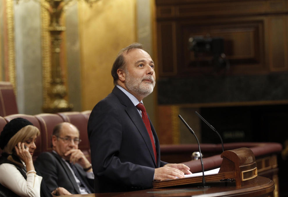 José Andrés Torres Mora interviniendo en el Congreso, en una imagen de archivo